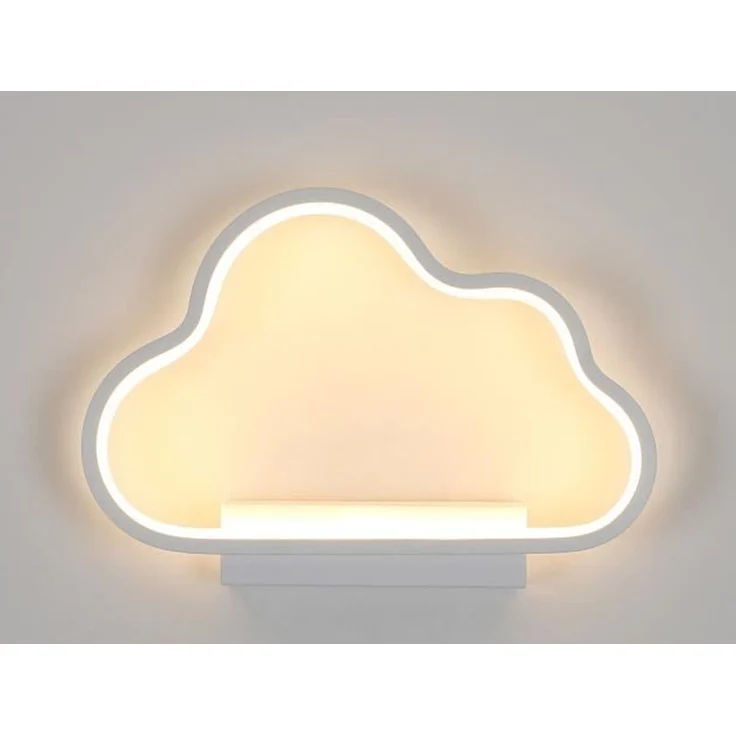 DELIPOP – Wandleuchte – Wolkenmotiv – 20 W – Warmweiß – Fürs Kinderzimmer – 28x20x5cm – Bild 1