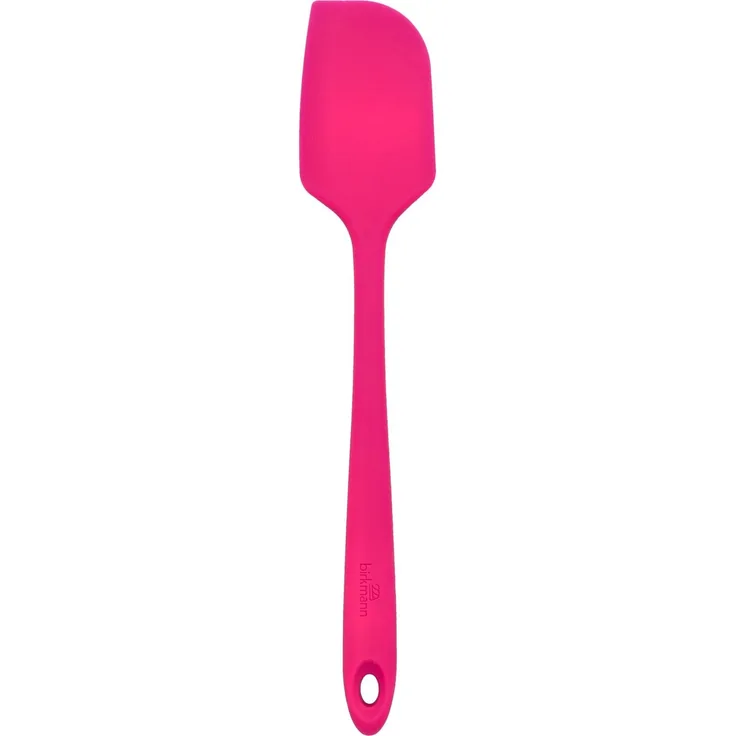 Birkmann 'COLOUR KITCHEN' Teigschaber, Silikon pink, 5.2 x 28.5 x 1.4 cm, spülmaschinengeeignet