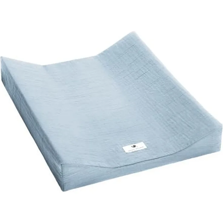 Julius Zöllner Überzug 2-Keilmulde Musselin denim 50/65