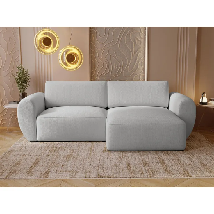 Mirjan24 Ecksofa Rejpf (Farbe: Rambo 84), 87 x 147 x 261 cm