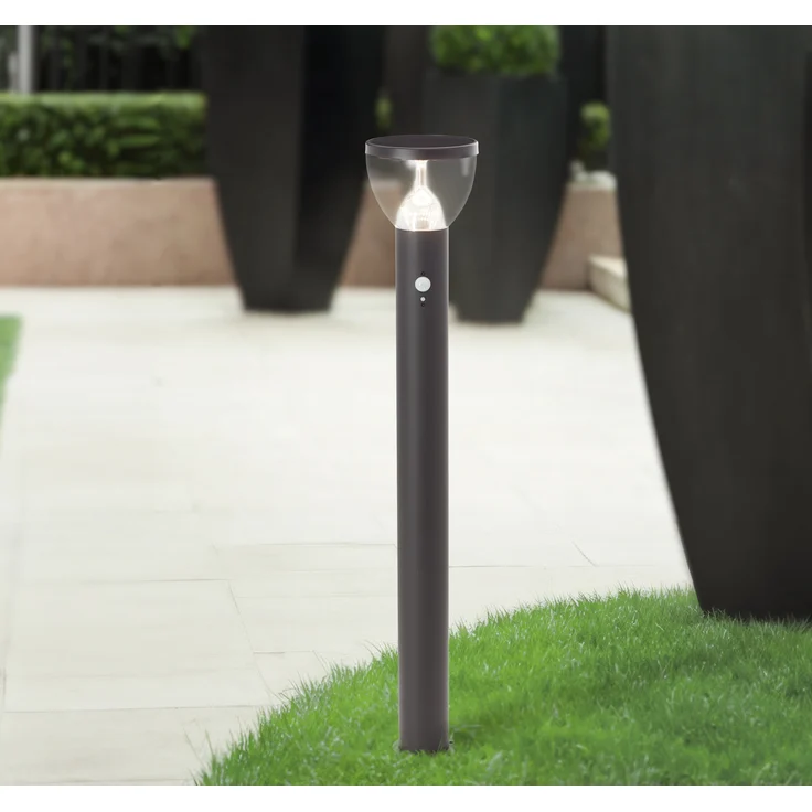 Brilliant AG Leuchten G40412-06 Tulip LED Außenstehleuchte Solar Bewegungsmelder 92cm schwarz – Bild 1