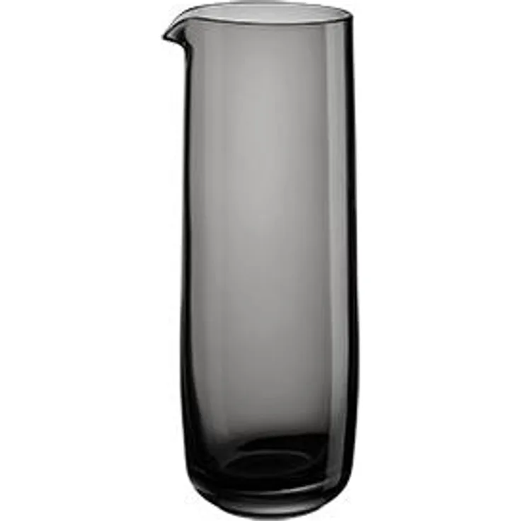 ASA Selection sarabi Karaffe, Wasserkaraffe, Glaskaraffe, Glas, Grau Glänzend, 700 ml, 53511009