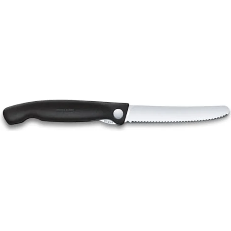 Victorinox Swiss Classic faltbares Gemüsemesser schwarz – Bild 4
