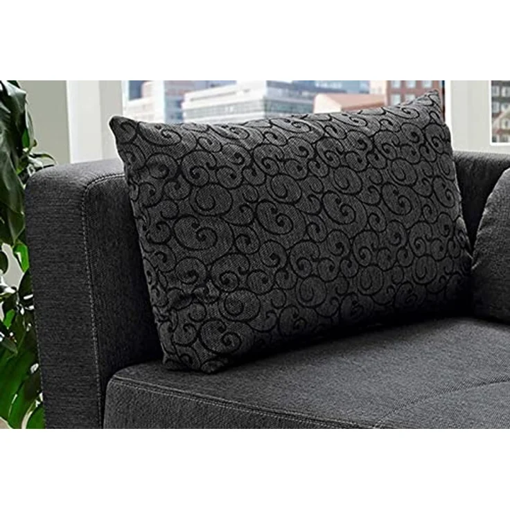 Récamiere-Schlafsofa Federkern Couch Liege Gästebett mit Bettkasten in Anthrazit – Bild 6