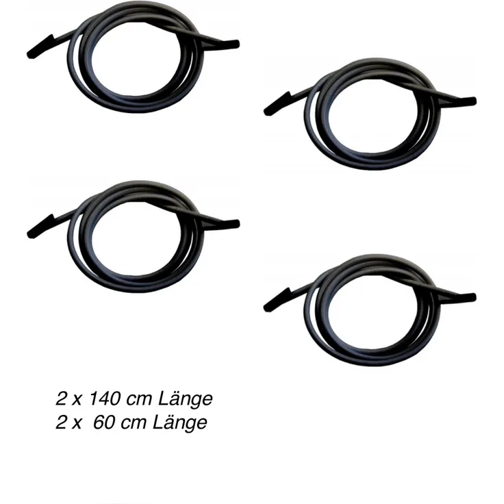 Lafuma Liegestuhl Gummischnur für RSX + RSXA mit Endkappe schwarz LFM2322.0247