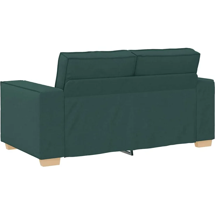 vidaXL 2-Sitzer Sofa Dunkelgrün 120 cm Stoff 4104975 – Bild 5