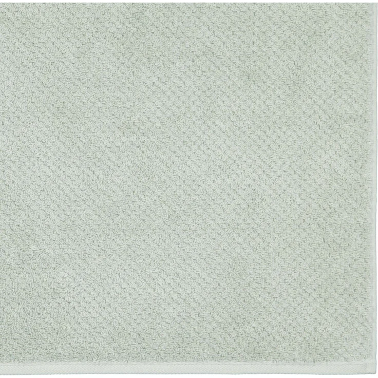 CAWÖ Handtuch, 3er Pack - Pure, Walkfrottier, Struktur-Design, Baumwolle, einfarbig Eukalyptus 50x100cm – Bild 4