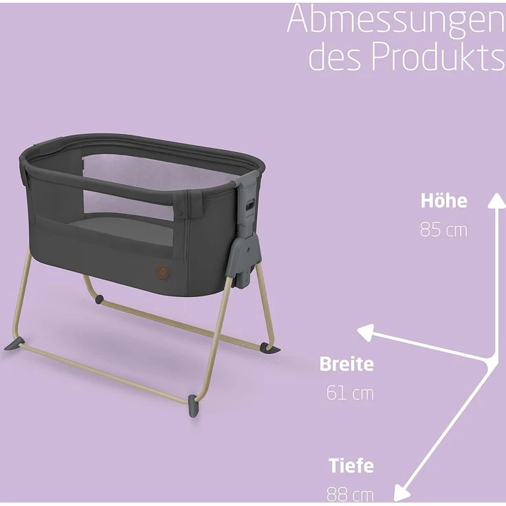 Maxi-Cosi Tori Eco Co-sleeper - Beyond Graphite Gr – Bild 7