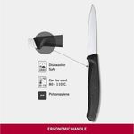 Victorinox Gemüsemesser schwarz 8 cm