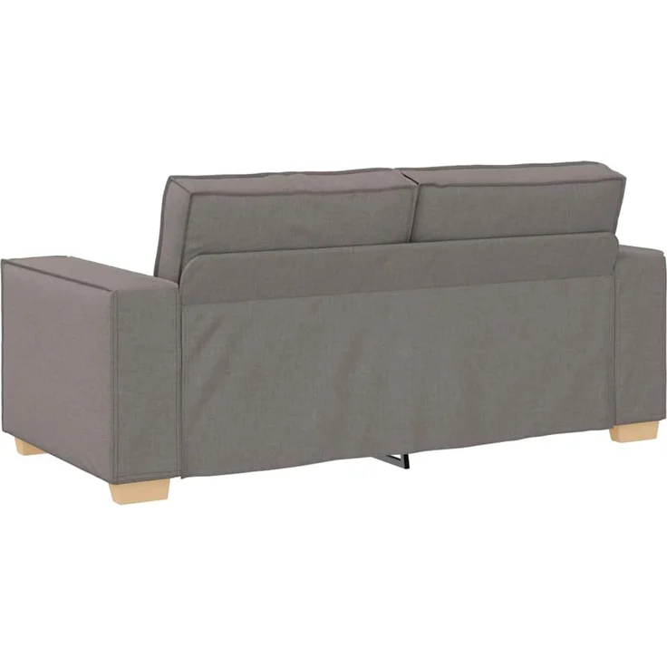 vidaXL 2-Sitzer Sofa Taupe 180x78x84 cm Stoff 4104986 – Bild 5