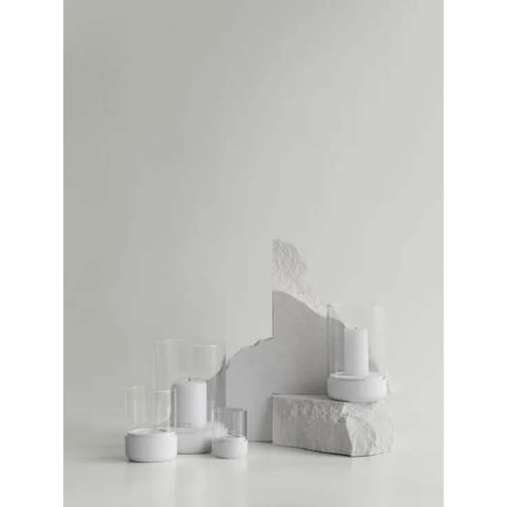 Blomus Windlicht L H 22,5 cm Calma Lily White – Bild 4