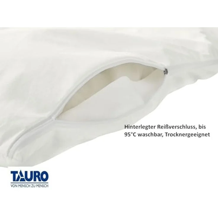 Matratzenbezug (rundum) Encasing Milbenkotdicht Höhe 16cm (140x200 cm) – Bild 6