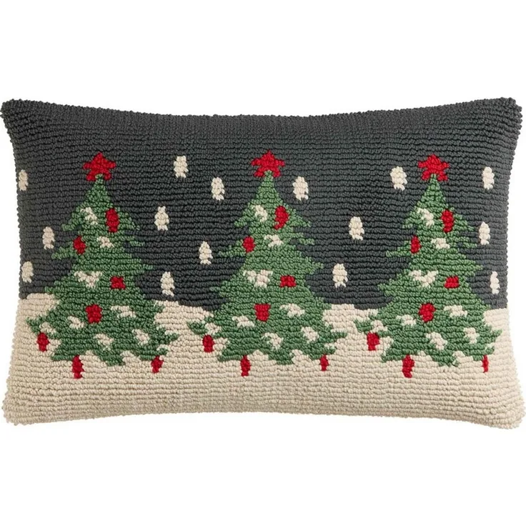 TOM TAILOR Kissenhülle WEIHNACHTSKISSEN Zierkissenhülle, (1 Stück), 30 x 50 cm in Beige