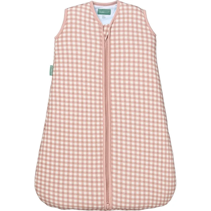 molis&co - Baby Schlafsack 2.5 TOG - Ganzjahres Schlafsack - Babyschlafsack Neugeborene - 100% Baumwolle (Oeko-TEX 100), ärmellos Winterschlafsack wattiert - Premium Qualität - Dusty Rose (95 cm) – Bild 1