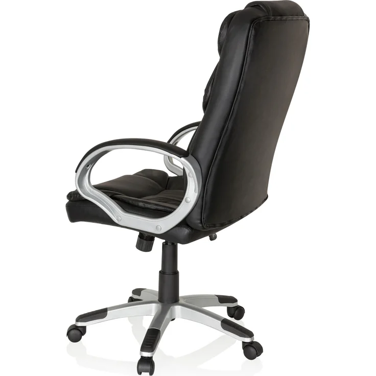 MyBuero Home Office Chefsessel RELAX BY155 Kunstleder Schwarz – Bild 5