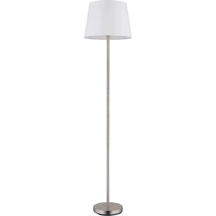 Stehleuchte, silber, Textil weiß, H 151 cm – Bild 7