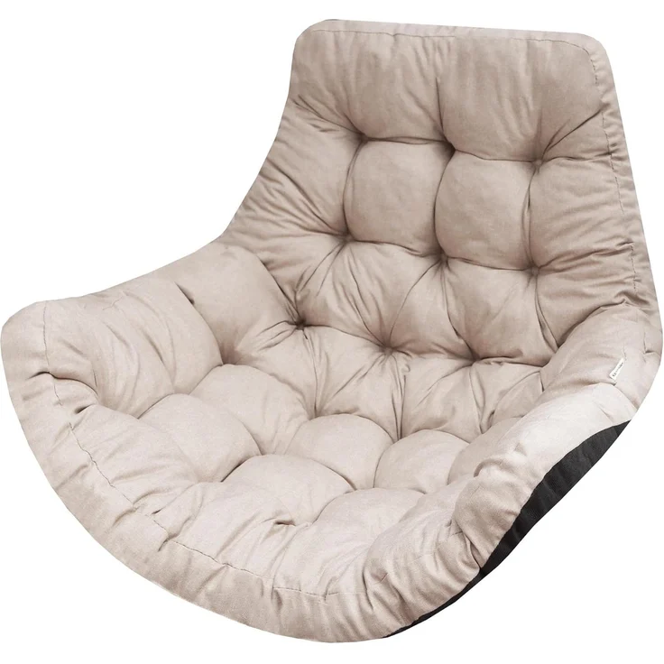 Bjird Stuhlkissen Hängesessel Kissen, Auflage für Polyrattan & Rattan Hängeschaukel, Sitzauflage für Hängekorb - Indoor & Outdoor geeignet – Bild 1