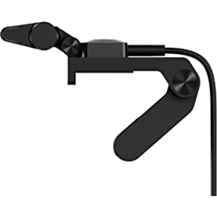 Unilux Visiolight LED Notebookleuchte, schwenkbar mit Dimmfunktion und Klemmbefestigung, schwarz – Bild 3