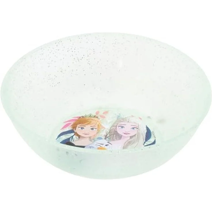 Disney Frozen Brotschale Set 4 teilig Polypropylen für Zuhause Kindergarten und Ausflug, (Spar-Set) – Bild 2