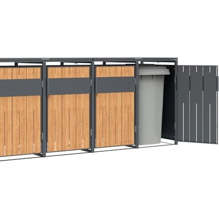 Westmann Varius 5 | Metall Mülltonnenbox 5er | – Bild 5