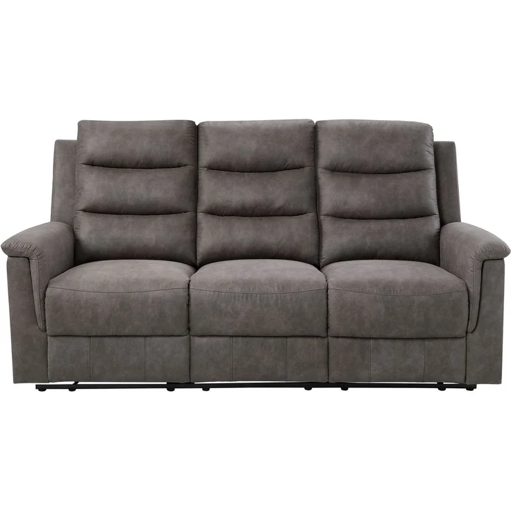 ATLANTIC home collection 3-Sitzer Cliff mit 2 Relaxfunktionen, Federkern und Becherhaltern in klappbarer Mittelkonsole – Bild 1