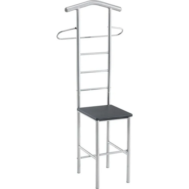 CARO-Möbel Herrendiener JIVO, Herrendiener Kleider Ständer Stummer Diener Kleiderbutler Garderobe St – Bild 2