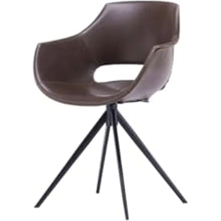 KAWOLA Stuhl ZAJA Sitzmöbel Kunstleder - Bequem & Drehbar - Design Stuhl (1 St), Drehbarer Esszimmerstuhl, Kunstleder, modern & pflegeleicht – Bild 1