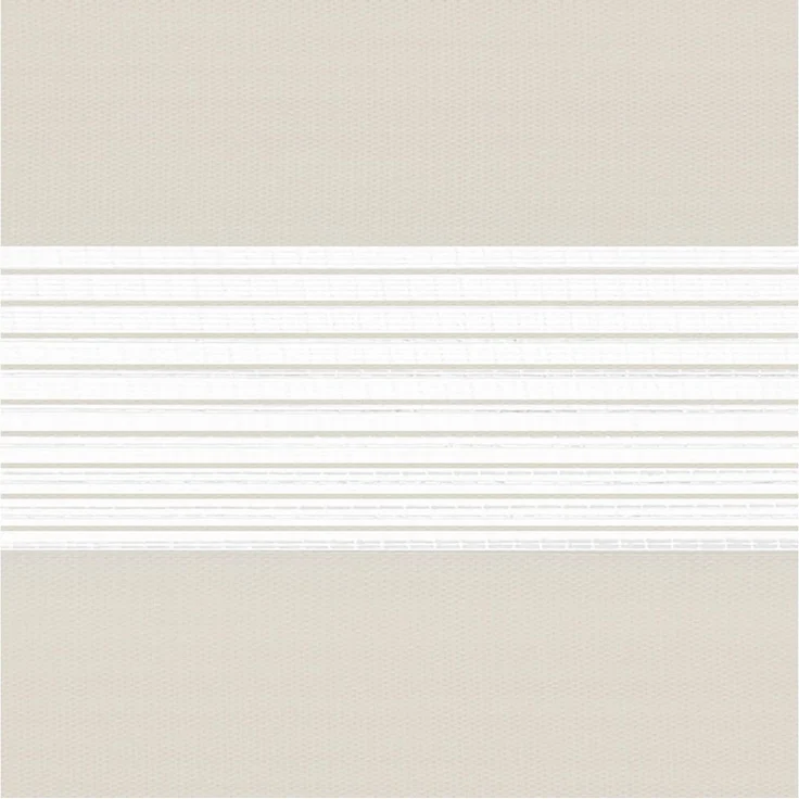Doppelrollo Zevra Doppelrollo / Duo Rollo, 40 x 160 cm, creme, Victoria M, halbtransparent, ohne Bohren, freihängend, verschraubt, Feuchtraumgeeignet, Sichtschutz oder Durchsicht – Bild 3