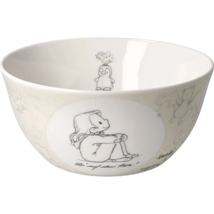 Goebel Schale Anouk - Glaub an deine Träume, Fine Bone China, Beige, 15 cm, 23600071