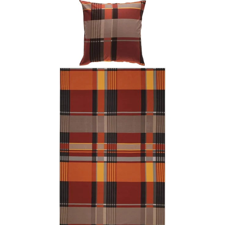 Erwin Müller Bettwäsche Bettwäsche, Baumwolle, Edelflanell Karo