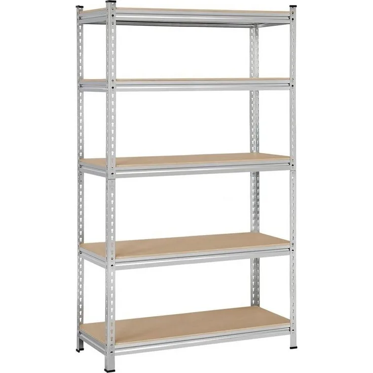 Yaheetech Standregal 75 x 30 x 153cm/90 x 30 x 180cm, Lagerregal Schwerlastregal Kellerregal mit verstellbaren MDF-Böden