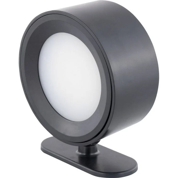 REV LED Wandlampe innen - Wandleuchte ohne Stromanschluss 150lm, dimmbar, 360° drehbar - ideal für Flur, Schlaf- & Wohnzimmer, schwarz – Bild 4