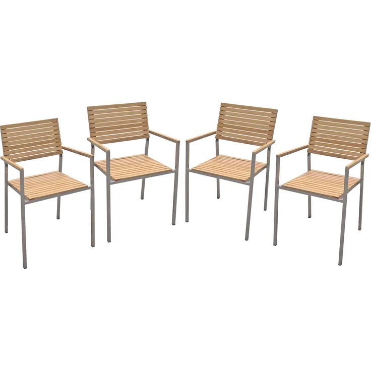 4 Stapelstühle im Set – Bild 6