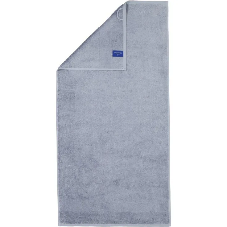 Villeroy & Boch Gästetuch - One, Walkfrottier, Handtuch, Baumwolle Grau-Blau 30x50 cm