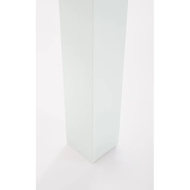 Gartenesstisch Cliv Aluminium, modern ausziehbar, Weiß, für 4–6 Personen, 80–160x80 cm – Bild 5