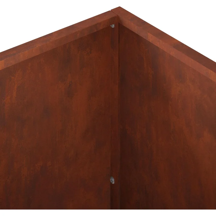 vidaXL Garten-Pflanzgefäß 2 Stk. Rostoptik 40 x 40 x 75 cm 8005385 – Bild 7