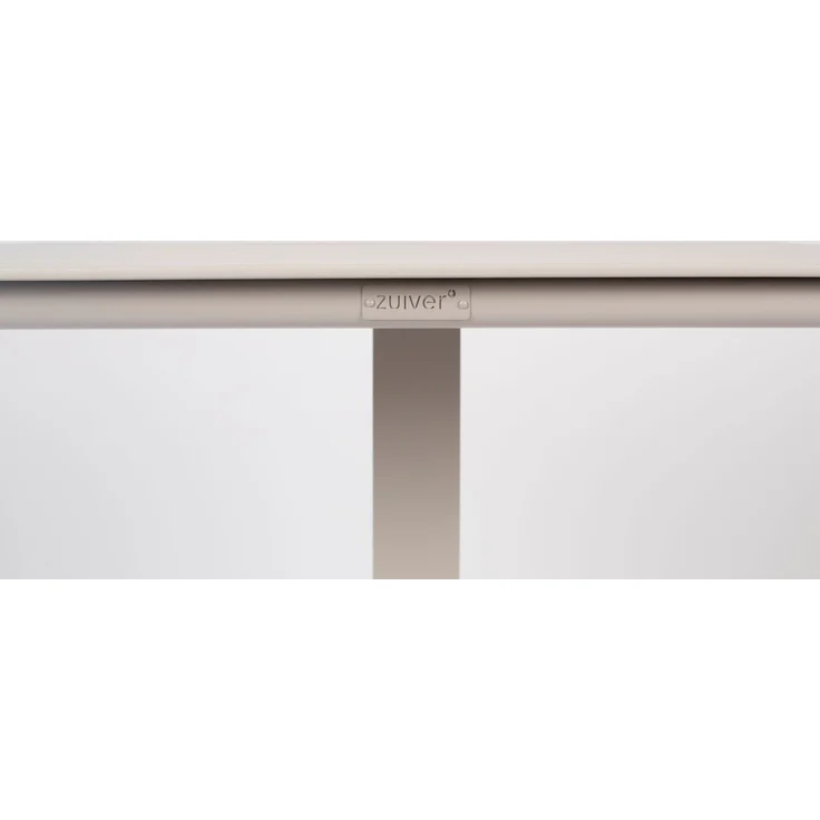 Zuiver Bistrotisch Vondel 71x71 cm Clay, Gartentisch aus Aluminium Weiß – Bild 5
