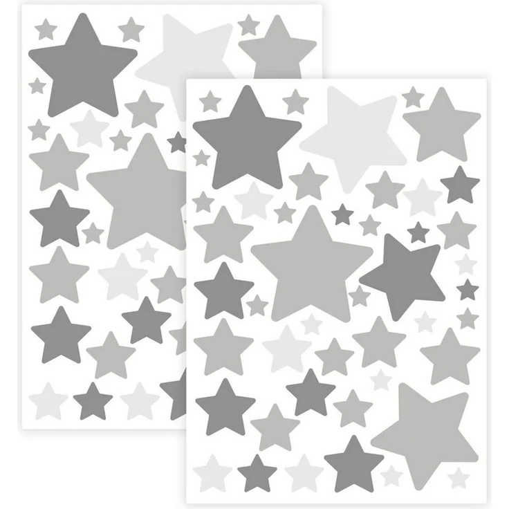 WANDKIND Wandtattoo Sternen Set 94 Stück V281 – Bild 2