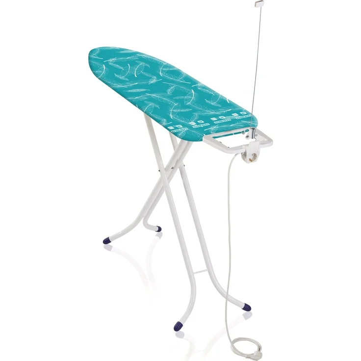 Leifheit 'AirBoard Compact M Plus' Bügeltisch, Kunststoff, weiß/türkis – Bild 7