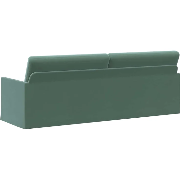 vidaXL 3-Sitzer Sofa Meergrün 220 x 81 x 82 cm Samt (V) 42041164 – Bild 4
