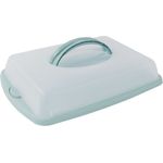 Blechkuchencontainer Kuchenbutler Kuchenbehälter Snackbox Partybutler Tragebox