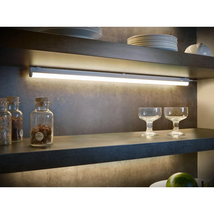 LED Unterbauleuchte RAMON mit Schalter & 230V Direktanschluss, Länge 84cm