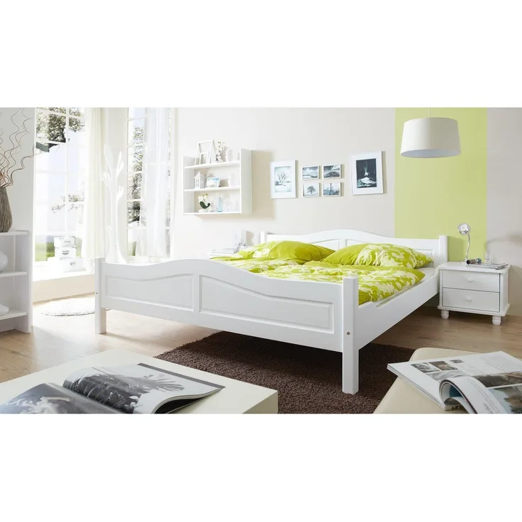 Doppelbett "Rita" 140x200 Kiefer massiv
