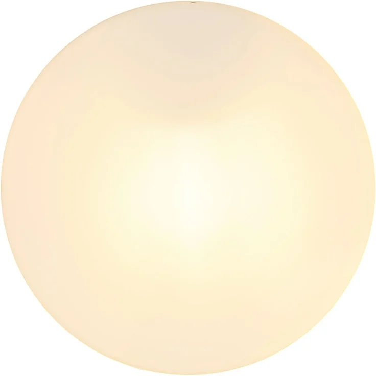 Außen Deckenleuchte, IP44, Alu schwarz, Glas opal, D 18,4 cm – Bild 9