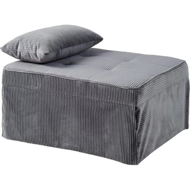 ATLANTIC home collection Schlafsofa Finn, wandelbar zum Loungesessel, Relaxliege und Gästebett, inkl. Kissen – Bild 4