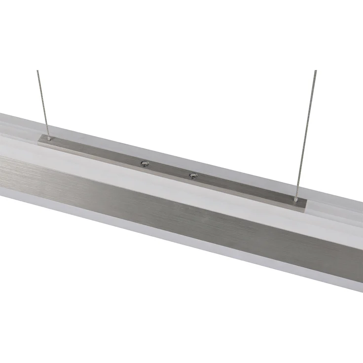LED Pendelleuchte ARCOLA ausziehbar höhenverstellbar Silber, max. Breite 152cm – Bild 6