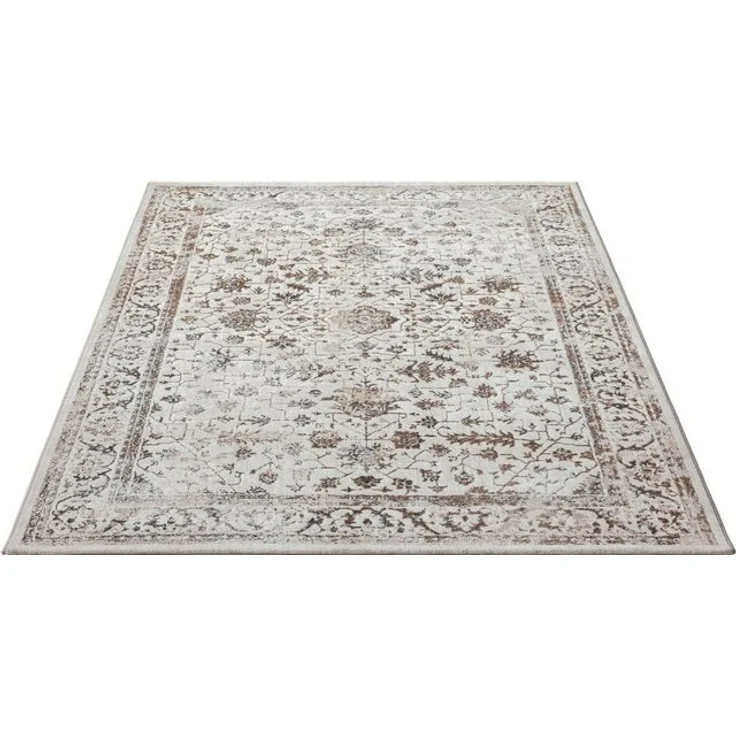 merinos Teppich Creation 50112, rechteckig, Höhe: 10 mm, elegant, glänzend, Kurzflor, pflegeleicht, Wohnzimmer – Bild 4