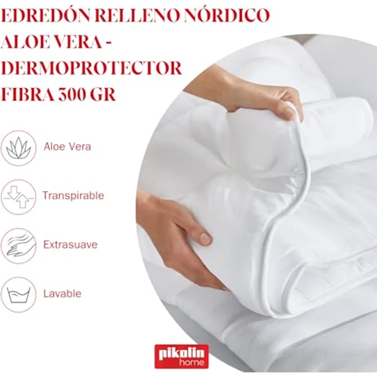 Pikolin Home - Faser-Duvet (300 g/m²) für Herbst/Winter – Bild 3