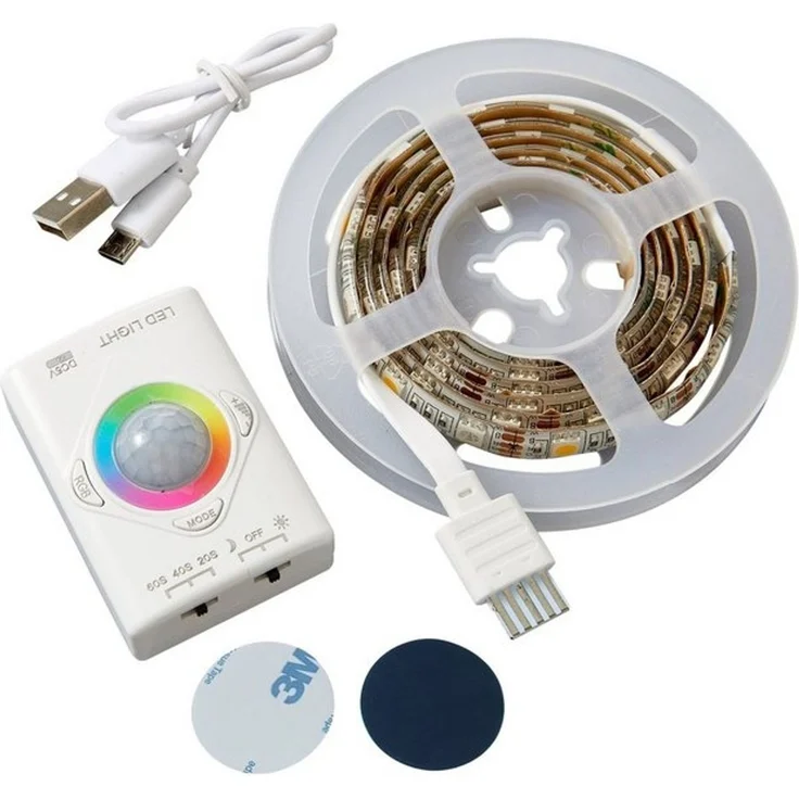 Northpoint LED-Streifen mit Bewegungsmelder Innenbereich Schrankleuchte 1100mAh Akku – Bild 4