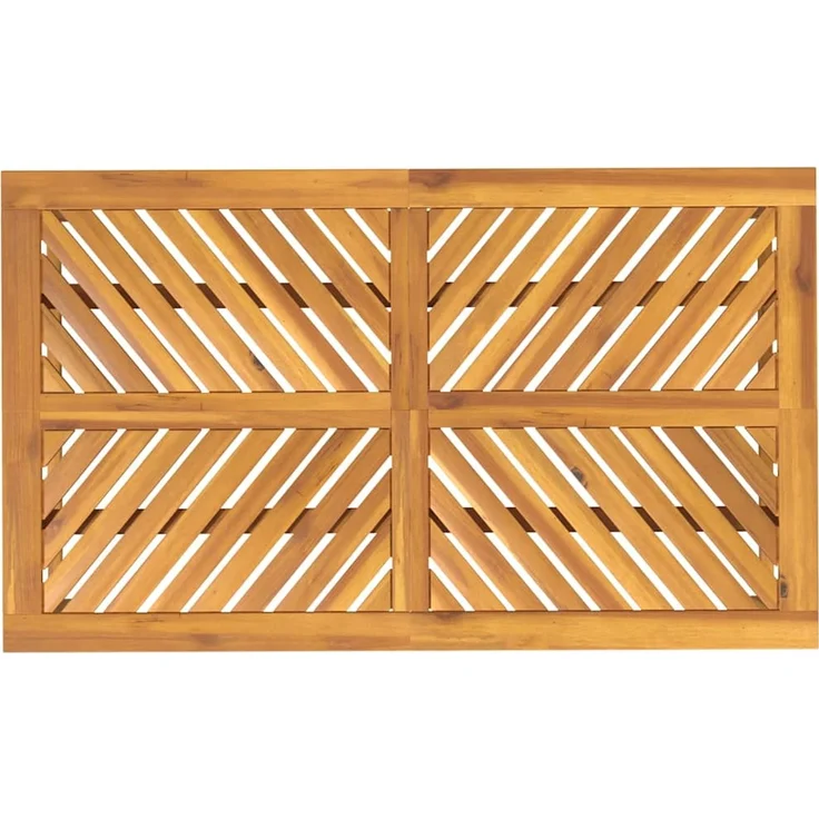 Gartentisch, Esstisch, Küchentisch 150 x 90 x 74 cm Massivholz Akazie – Bild 5